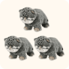 Ikea Pallas Cat 3PCS
